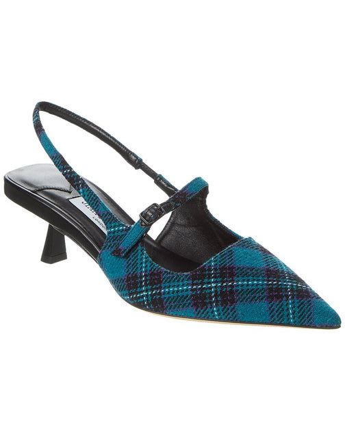 Jimmy Choo Didi 45 Slingback Pump Blue EU 36 2