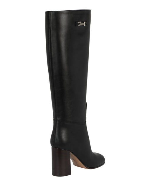 Salvatore Ferragamo Ovidio 85 Knee-High Boots Black US 8.5 4