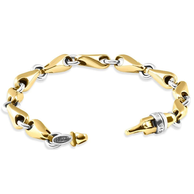 Pompeii3 Link Bracelet Silver 8.5in 4