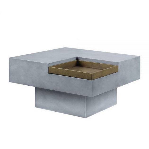 Table basse Hivvago 32 pouces Gris 2