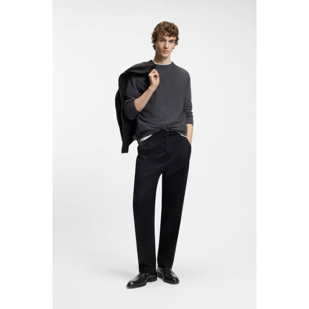 Boss Textured-tongue Loafers Black US 13 3