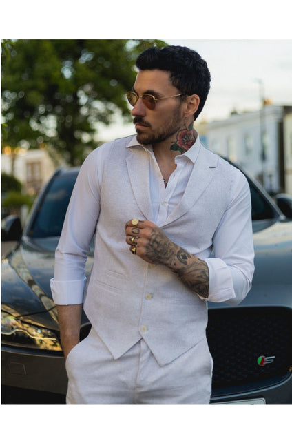 TruClothing Summer 2 Piece Suit Grey US 52 Regular 3