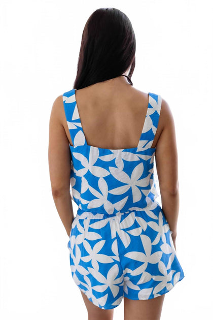 day + moon Brooke Short Set Blue Large 3