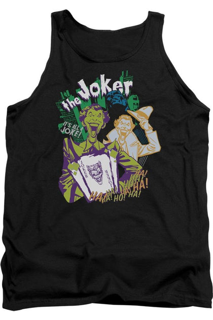 Gildan Batman Its All A Joke Tank Top Black Medium 2