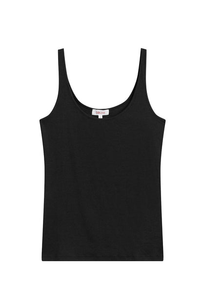 GOLDIE Ribbed Tank Blue Small 4