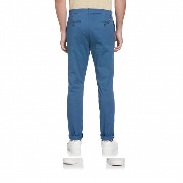 Original Penguin Slim Fit Chino Pants Blue US 30 Regular 3
