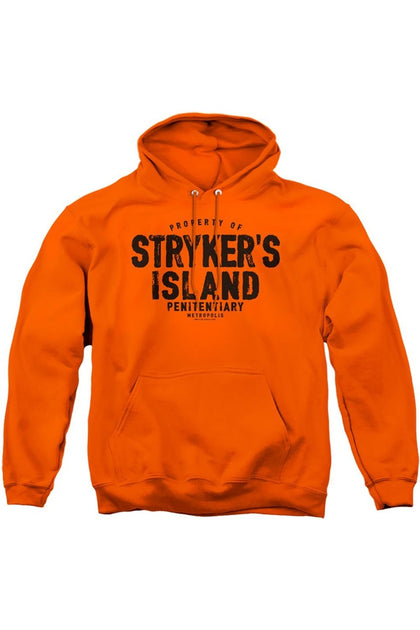 Gildan Superman Strykers Island Kapuzenpulli Orange XXL 2