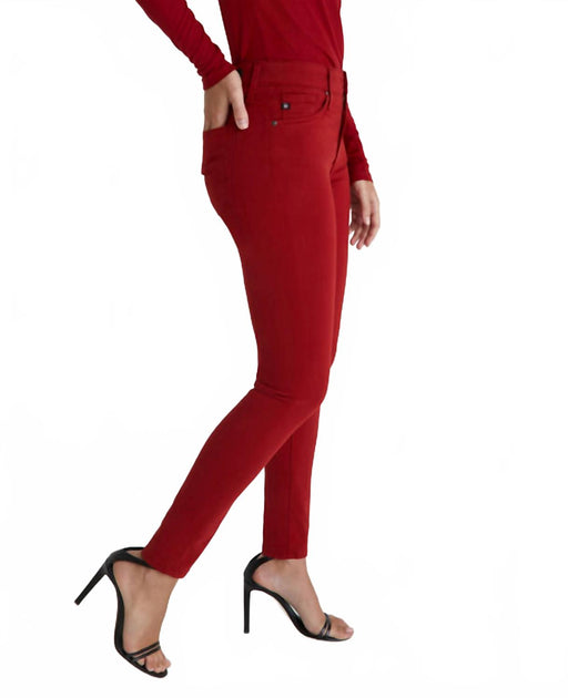 AG Jeans Farrah Skinny Ankle Jeans Red 25 3