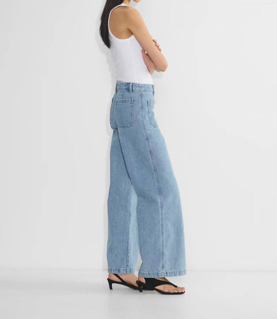 Wilfred Stardom Pocket Wide Leg Jean Blue 26 3