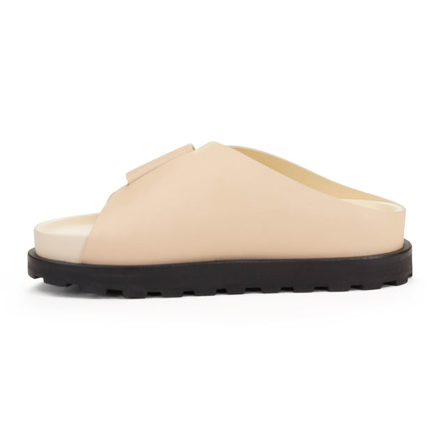 Jil Sander Leather Sandal Beige 41 3