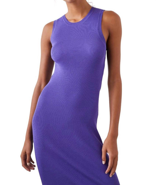 rails purple dress Rails Gia Short-Sleeve Midi Dress