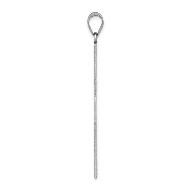 Diamond2Deal Cross Pendant White Gold 7