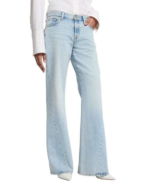 7 For All Mankind Spencer Flare Jean Blue 31 2