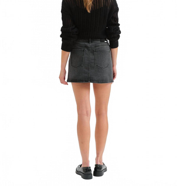 DAZE Damen Malibu Minirock Grau 30 3