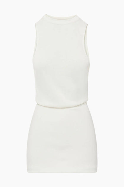 Brandon Maxwell Callum Dress White Medium 2