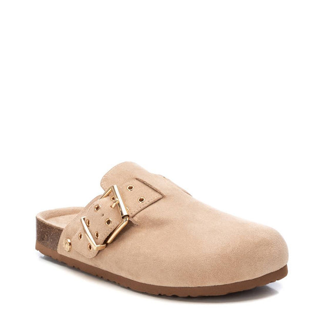 Xti Refresh Collection Comfort Footbed Clogs Beige US 6 3