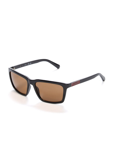 Guess Factory Narrow Square Sunglasses Beige 5