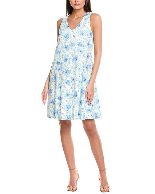 Jones New York Stretch Denim Shift Dress
