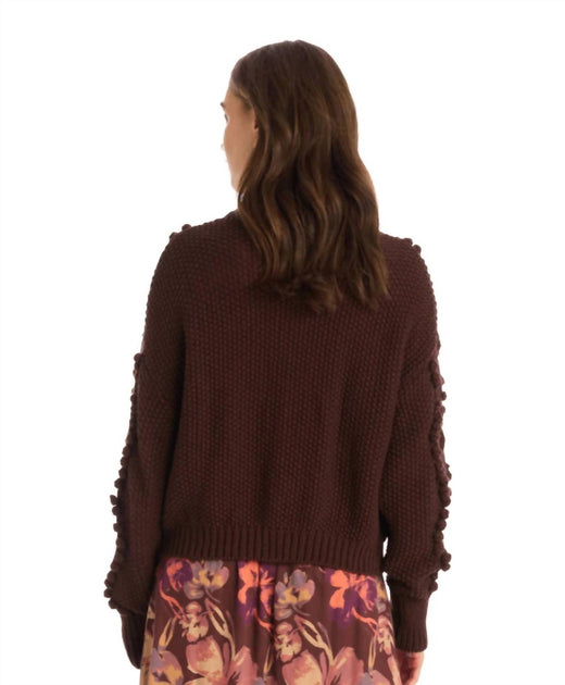 Allison New York Daphne Pullover Braun Small 3