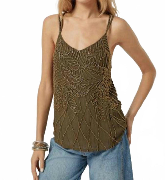 Scarlett Poppies Yara Top Green Medium 3