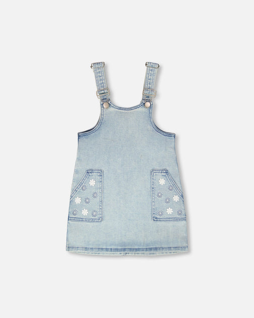 Deux par Deux Overall Dress Blue US 2T 2