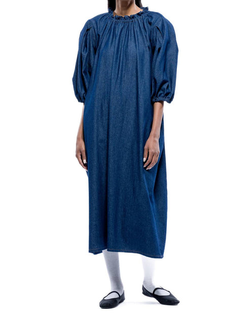TOIT VOLANT Moonrise Robe Midi Bleu XLarge 2
