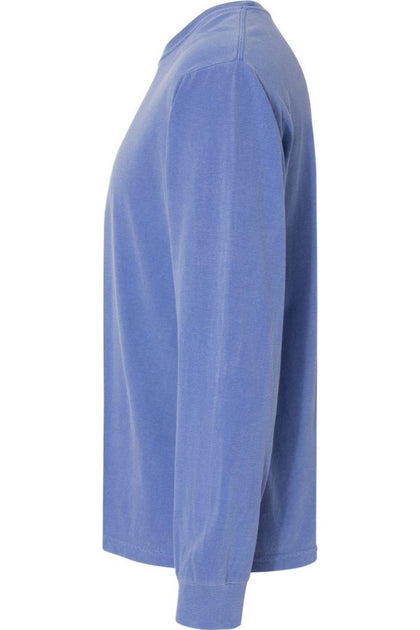 Comfort Colors Heavyweight Long Sleeve T-Shirt Blue Small 4