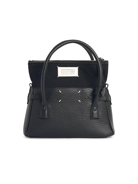 【関税＆送料込み】Maison Margiela 'East West' Black Leathe Maison Margiela 'East West' Black Leather Bag | ShopSimon