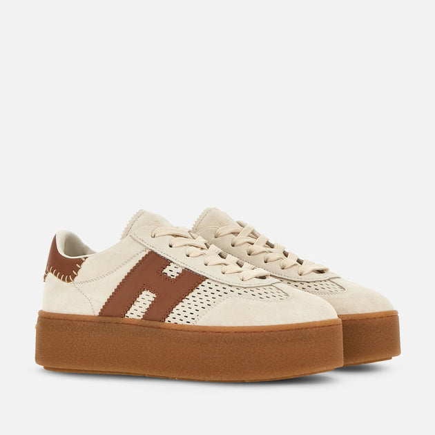 Hogan H698 Cool Allacciato H Perforated Sneakers Brown US 6 3
