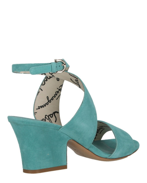 Salvatore Ferragamo Sheena Sandal Blue US 6 6