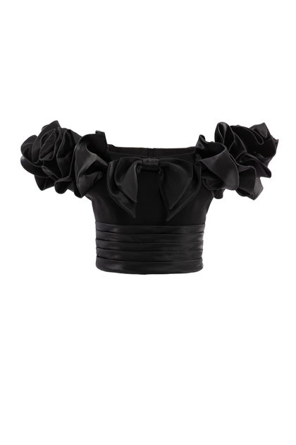 Saiid Kobeisy Ruffled Corset Black EU 36 2