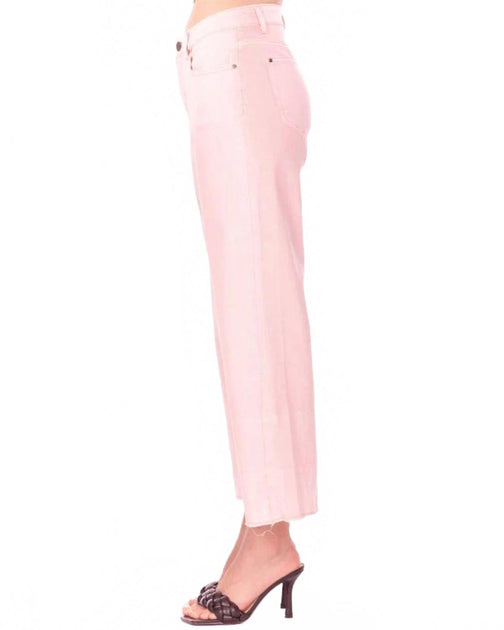 APNY Wide Leg Ankle Pants Pink US 14 3
