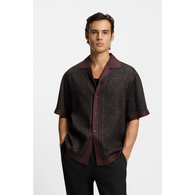 Hugo Boss Over Shirt Black Medium 4