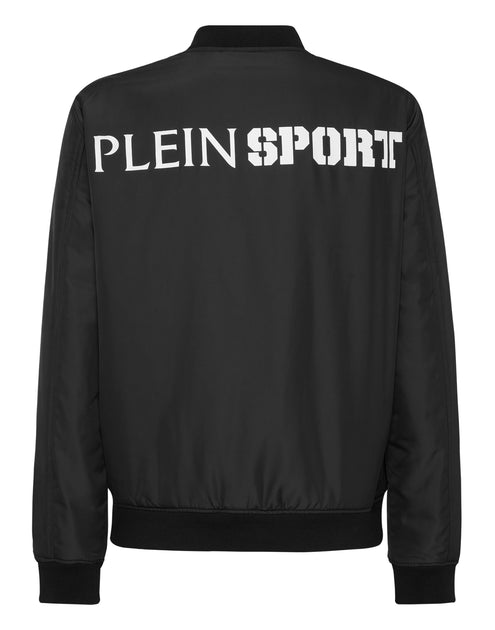 Plein Sport Scratch Bomber White Large 4