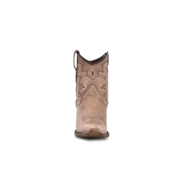 Corral Embroidery Ankle Boots Beige US 9.5 4