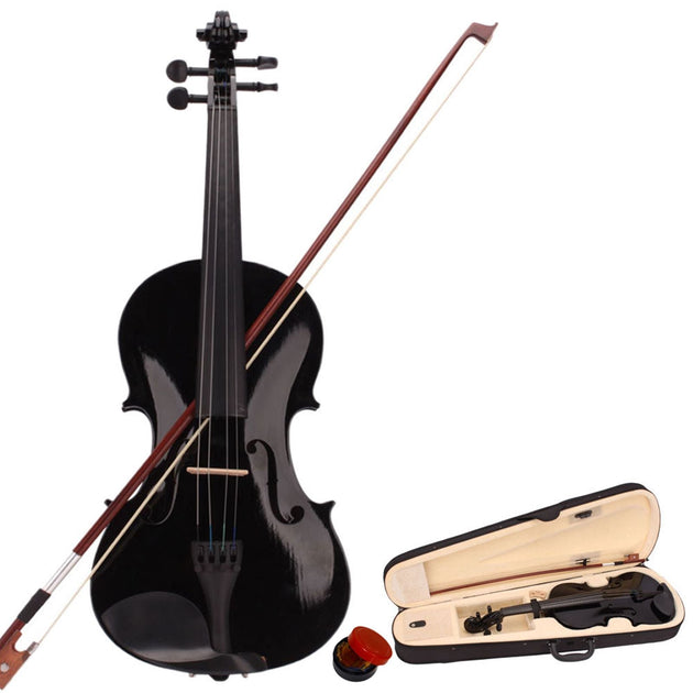 TUNE X 4/4 Acoustic Violin Set Black 2