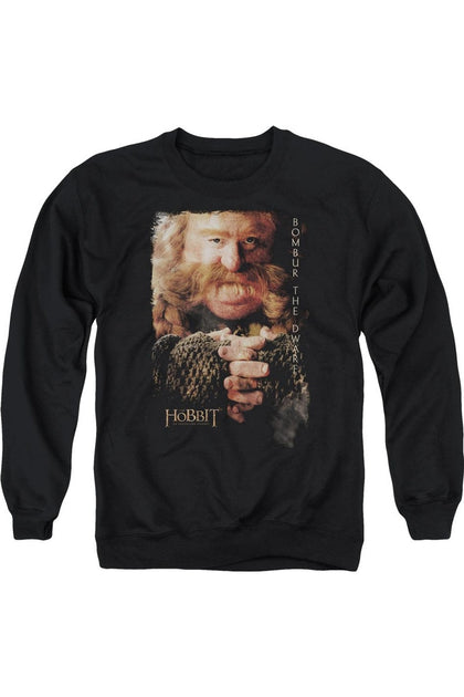 Gildan The Hobbit Bombur Crewneck Sweatshirt Black Small 2