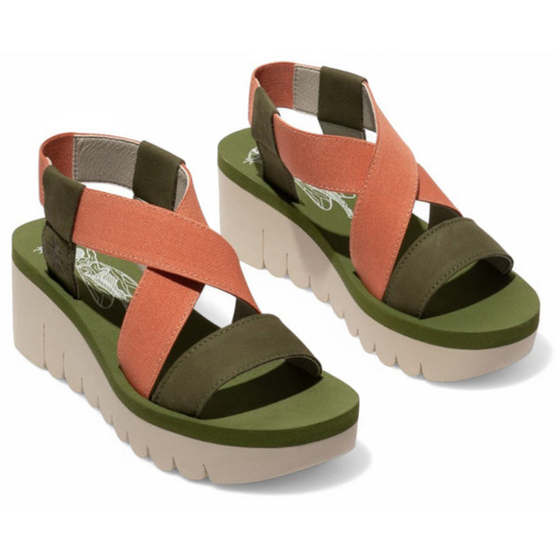 Fly London Yabi922fly Wedge Sandals Black 7 3