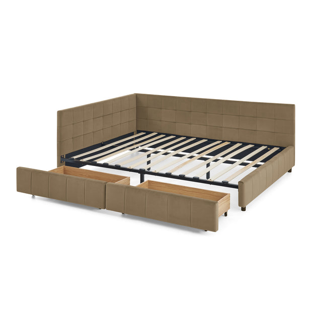 Streamdale Queen Bed Frame Brown 4