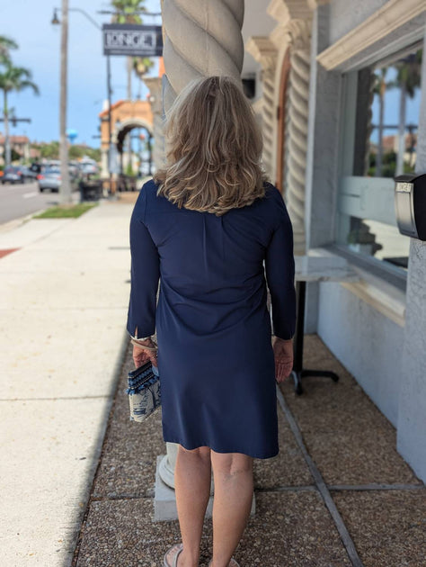Sailor Sailor Port Dress Blue Medium 3