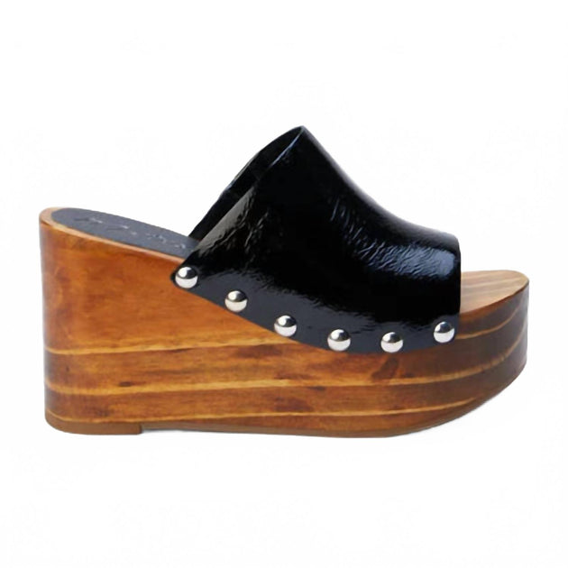 Matisse Phoebe Platform Wedge Shoes Black US 10 2