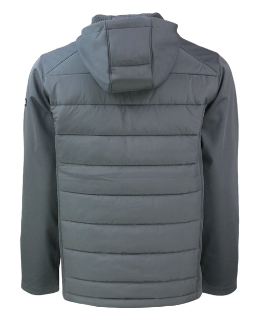 Cutter & Buck Evoke Hybrid Softshell Hooded Jacket Blue Small 3