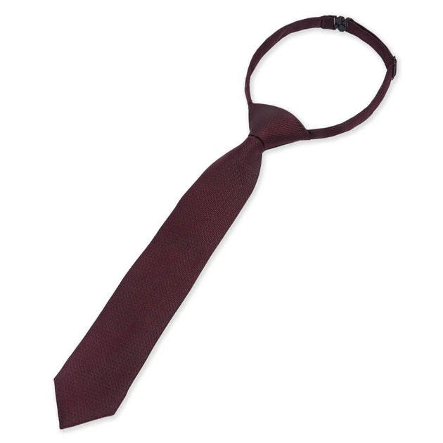 Paul Andrew Textured Satin Silk Tie Red 4