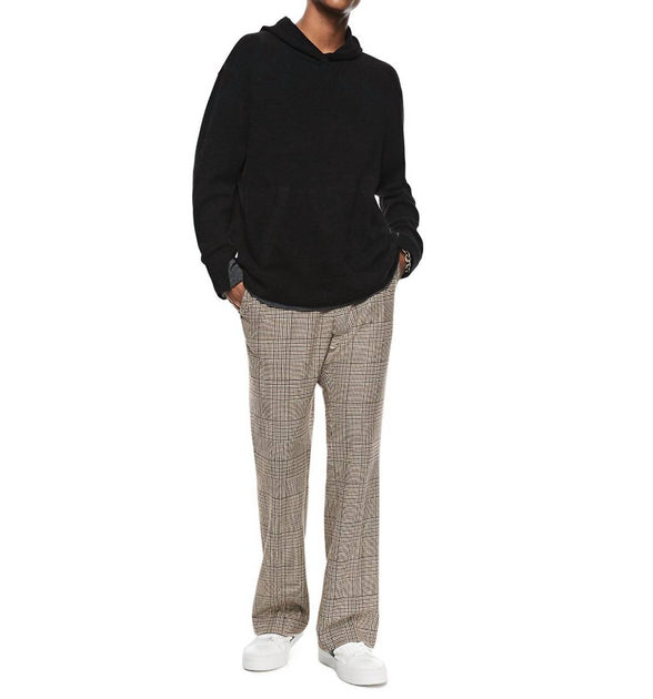 ON THIS DAY Merino Wool Hoodie Sweater Black XLarge 3