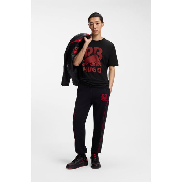 Hugo Boss RB Cotton T-Shirt Black Small 3