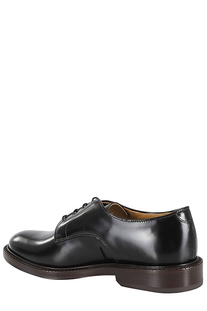 Corvari Smooth Brushed Calfskin Derby Black EU 39.5 5