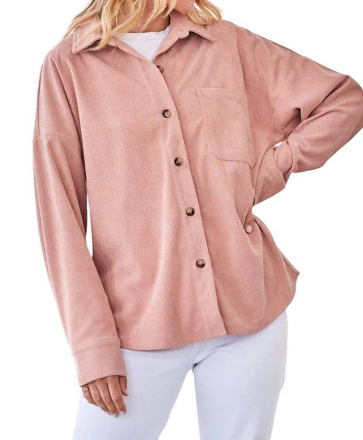 ANDREE BY UNIT We Go Together Shirt Pink Small 2