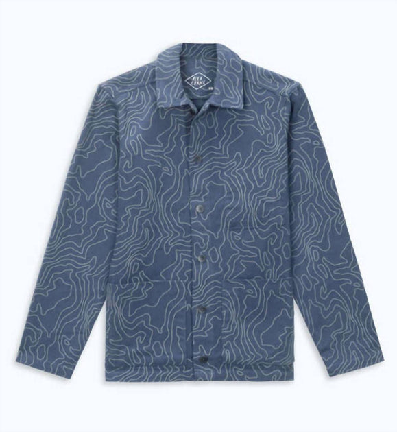 Alex Crane Kite Jacket Blue Large 3