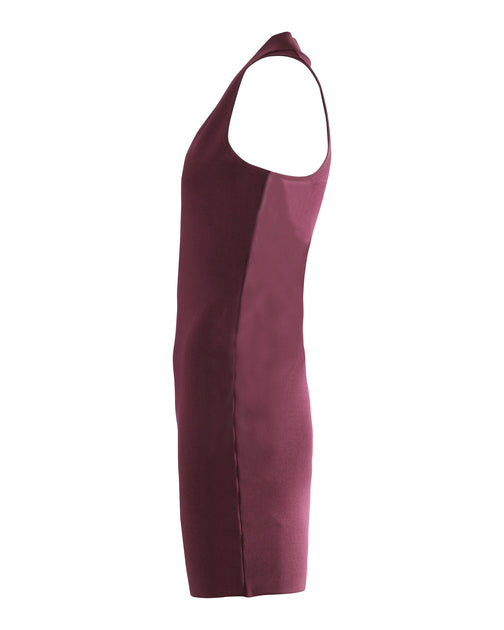 alexanderwang Alexander Wang Cut-Out Bodycon Dress in Burgundy Rayon