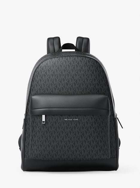 Michael Kors Outlet Pacey Medium Signature Logo Backpack